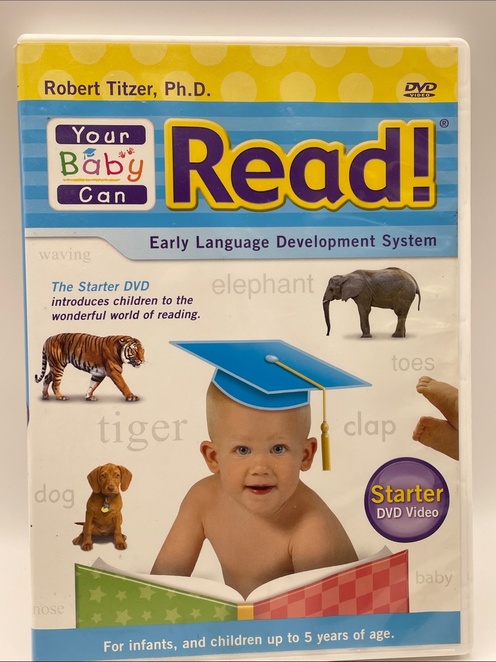 Your Baby Can Read! Starter DVD Video Early Language Development System - EUC